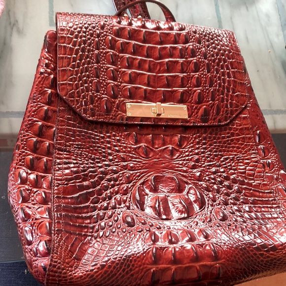 Handbags - 🎊💕🏆2 x HP Brahmin backpack and dust bag❤️🍾🎉